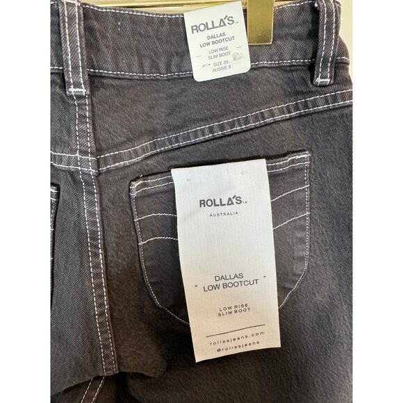 Rolla’s Low Rise Dallas Boot Cut Jean Size 26 - Picture 7 of 9